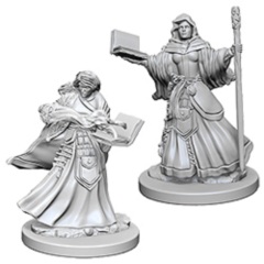 D&D Nolzur's Marvelous Unpainted Minis: Human Female Wizards (pack of 2)